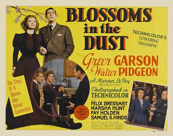 Blossoms in the Dust poster